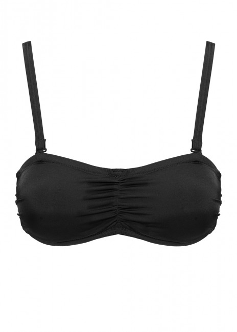 Damella bikiniöverdel bandeau 36-48 svart