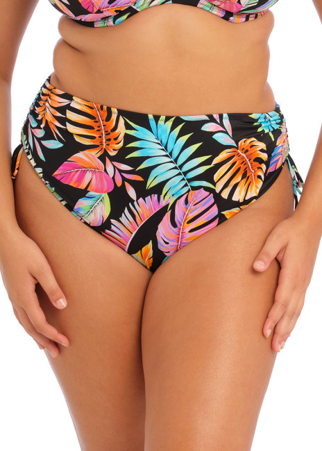 Elomi Swim Tropical Falls Black justerbar bikinibrief 38-52