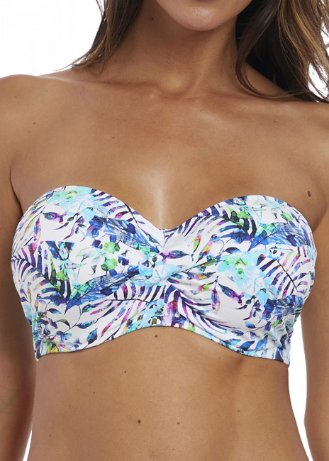 Fantasie Swim Fiji bikiniöverdel bandeau D-I kupa multi