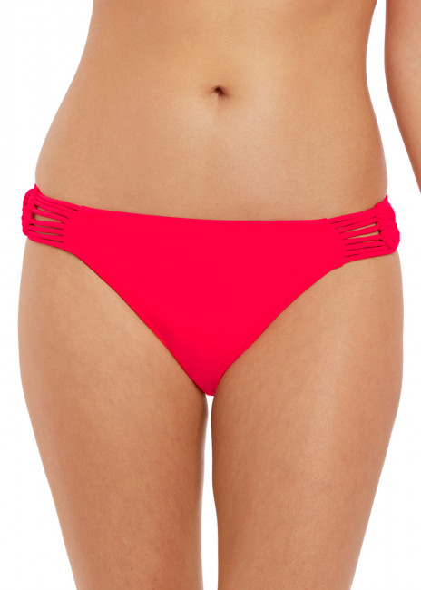 Freya Swim Macrame bikiniunderdel brief XS-XL röd