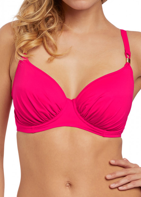 Fantasie Swim Amalfi fullkupa bikiniöverdel D-K kupa rosa