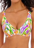 Freya Swim Tusan Beach bikiniöverdel högt apex D-M kupa multi