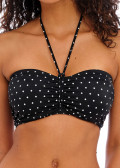 Freya Swim Jewel Cove bikiniöverdel bandeau C-I-kupa svart