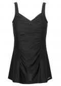 Damella baddräkt med kjol 38-48 svart