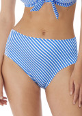 Freya Swim Beach Hut bikiniunderdel hög skärning XS-XXL blå