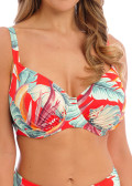 Fantasie Swim Bamboo Grove Hot Chilli bikiniöverdel fullkupa D-M kupa