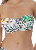 Fantasie Swim Playa Blanca bikiniöverdel bandeau D-I kupa mönstrad
