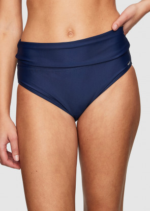 Abecita Capri bikiniunderdel med vikbar kant 36-50 marinblå