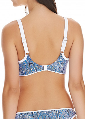 Freya Summer Tide formpressad bikiniöverdel B-J kupa mönstrad