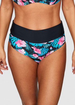 Abecita Aloha Tropica bikiniunderdel med vikbar kant 36-48 mönstrad 
