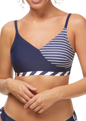 Amoena Swim Infinity Pool protesbikiniöverdel B-C kupa mönstrad