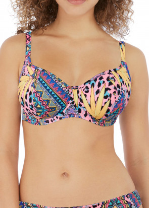 Freya Swim Cala Fiesta bikiniöverdel D-L kupa mönstrad