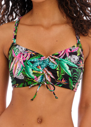 Freya Swim Cala Selva bikiniöverdel Bralette D-I kupa mönstrad