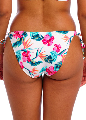 Freya Swim Palm Paradise White bikiniunderdel med sidknytning XS-XXL