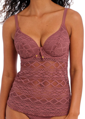 Freya Swim Sundance Nutmeg vadderad tankini D-J kupa