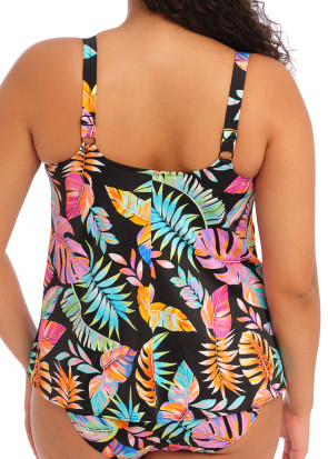 Elomi Swim Tropical Falls Black bygelfri tankini 42-52