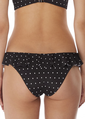 Freya Swim Jewel Cove bikiniunderdel volangkant XS-XL svart