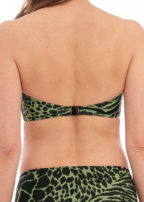 Fantasie Swim Boa Vista bikiniöverdel bandeau D-I kupa mönstrad