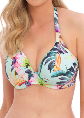 Fantasie Swim Paradiso bikiniöverdel halterneck D-K kupa multi