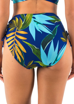 Fantasie Swim Pichola Tropical Blue bikiniunderdel med hög midja S-XXL