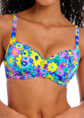 Freya Swim Garden Disco Multi bikiniöverdel sweetheart D-L kupa