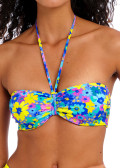 Freya Swim Garden Disco Multi bikiniöverdel bandeau D-I kupa